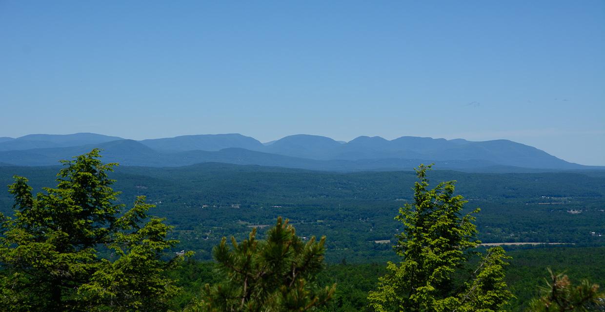 View of Catskills from Beacon Hill Minnewaska State Park - Bill Roehrig