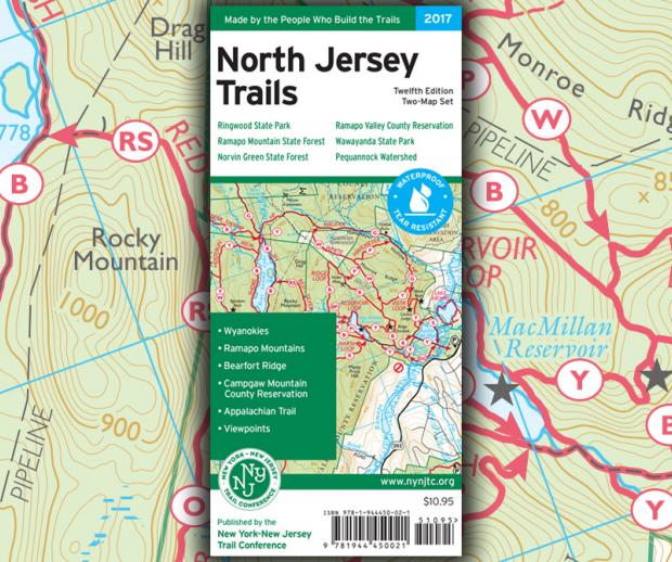 North Jersey Trails 2017 Map Cover