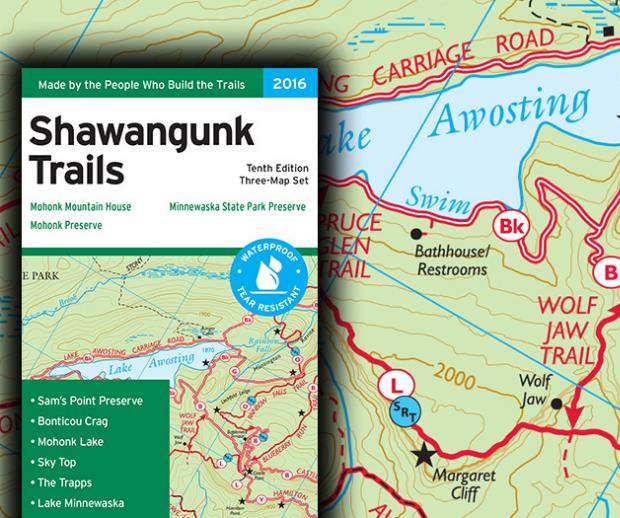Shawangunk Trails Map Sample