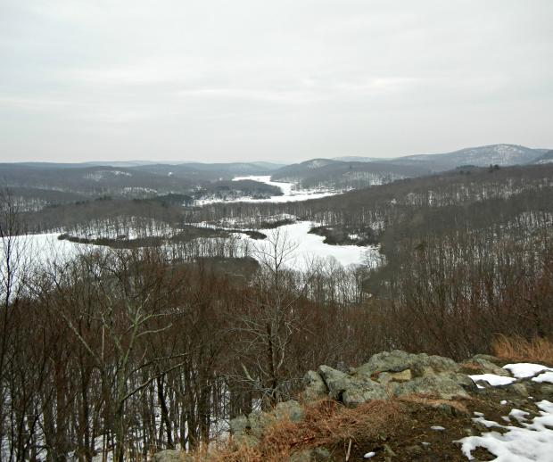 The Ramapo-Dunderberg Trail in Harriman State Park. Photo by Erik Mickelson.